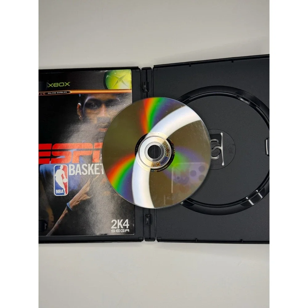 NBA Basketball 2K4 ESPN, Xbox complete with Manual Included